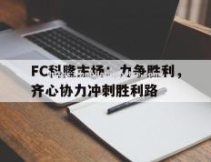 半岛体育-FC科隆主场：力争胜利，齐心协力冲刺胜利路